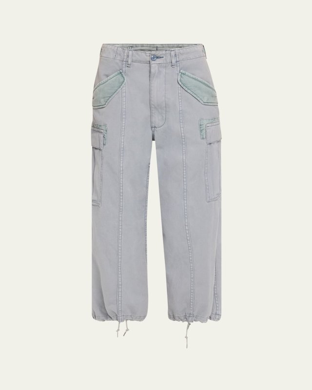 Cropped Cargo Pants